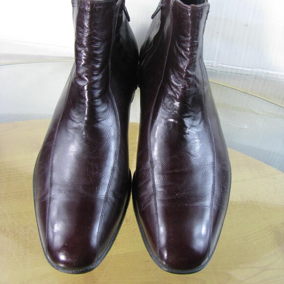 Florsheim Royal Imperial  Vintage 70s Beatle Style Boots Leather size 8.5 D main image 5